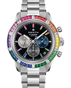 Zenith Chronomaster Sport White Gold 41mm Black Lacquered Dial 45.3104.3600/21.M3100 - BRAND NEW