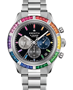 Zenith Chronomaster Sport White Gold 41mm Black Lacquered Dial 45.3104.3600/21.M3100 - BRAND NEW