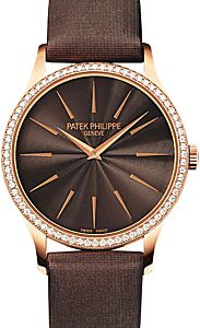 Patek Philippe Calatrava Ladies Rose Gold Brown Dial 4897R-001 - BRAND NEW