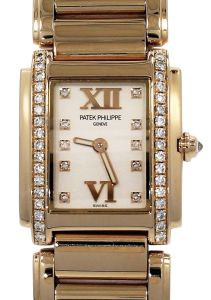 Patek Philippe Twenty~4 Ladies Rose Gold Diamond Set 4908/11R-011 - BRAND NEW