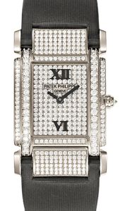 Patek Philippe Twenty~4 Ladies White Gold Diamond Pave Dial 4910G-001 - BRAND NEW