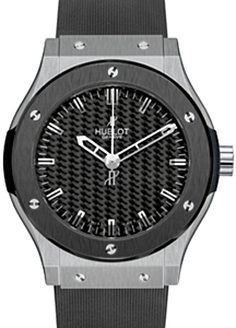 Hublot Classic Fusion 501.ZM.1670.RX Carbon Fiber Index Ceramic Bezel Zirconium &amp; Rubber 45mm BRAND NEW