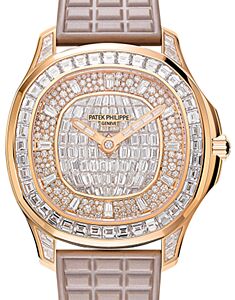 Patek Philippe Aquanaut Luce Haute Joaillerie Rose Gold Diamond Pave Dial 5062/450R-001