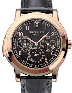 Patek Philippe 5074R-001 Grand Complications Day-Date Annual Calendar Moon Phase 42mm Black Arabic Rose Gold Automatic BRAND NEW
