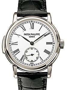 Patek Philippe 5078P-001 Grand Complications 38mm White Roman Platinum Leather Automatic BRAND NEW