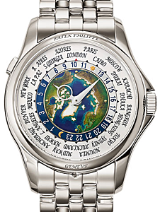 Patek Philippe Complications World Time Platinum Cloisonné Dial 5131/1P-001 - BRAND NEW