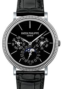 Patek Philippe Grand Complications Perpetual Calendar White Gold Black Dial 38mm 5139G-010 - BRAND NEW