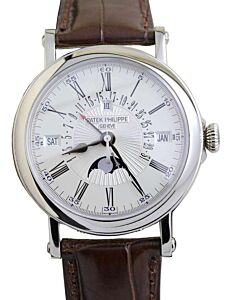 Patek Philippe Grand Complications Perpetual Calendar Retrograde Date White Gold 38mm Opaline Dial 5159G-001 - BRAND NEW
