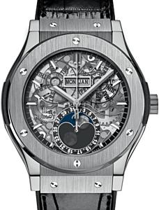 Hublot Classic Fusion Aerofusion Moonphase Titanium 45mm 517.NX.0170.LR - BRAND NEW