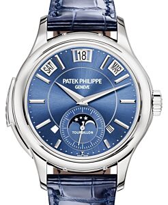 Patek Philippe Grand Complications Minute Repeater Tourbillon Perpetual Calendar White Gold Blue Dial - 5207G-001 - BRAND NEW
