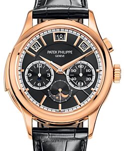 Patek Philippe Grand Complications Minute Repeater Chronograph Perpetual Calendar Rose Gold Black Dial 5208R-001 - BRAND NEW