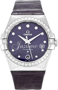 OMEGA 123.18.35.60.60.001 CONSTELLATION QUARTZ 35mm STEEL BRAND NEW