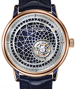 Jaeger-LeCoultre Calibre 941 Hybris Artistica Myst?rieuse 52224X8 Blue Aventurine Rose Gold Leather 42mm Automatic - BRAND NEW