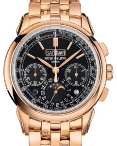 Patek Philippe Grand Complications Chronograph Perpetual Calendar Rose Gold Black Dial 5270/1R-001 - BRAND NEW