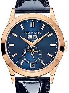 Patek Philippe Complications Rose Gold Blue Baguette Diamond Dial 5396R-015 - BRAND NEW