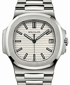 Patek Philippe Nautilus Date Sweep Seconds Stainless Steel White Dial 5711/1A-011 - PRE-OWNED