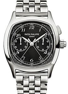 Patek Philippe 5950/1A-012 Grand Complications Chronograph 37 ? 44.6mm Black Arabic Stainless Steel Manual - BRAND NEW