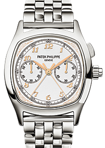 Patek Philippe 5950/1A-013 Grand Complications Perpetual Calendar Day Month Moon Phase 37 ? 44.6mm Silver Arabic Stainless Steel Manual - BRAND NEW