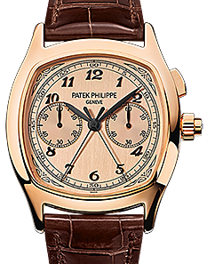 Patek Philippe 5950R-010 Grand Complications 37 ? 44.6mm Champagne Satin Arabic Rose Gold Leather - BRAND NEW