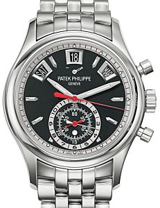 Patek Philippe Complications 5960/1A-010 Black Index Stainless Steel 40.5mm Automatic 