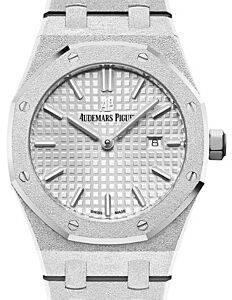 Audemars Piguet Royal Oak Frosted White Gold Quartz Rhodium Index 33mm Bracelet 67653BC.GG.1263BC.01 - BRAND NEW