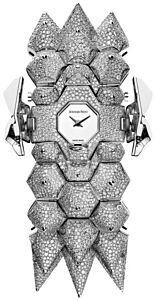 Audemars Piguet Haute Joaillerie Diamond Outrage 67700BC.ZZ.9190BC.01 Mirror Polished Dial Diamond Set White Gold 34mm Quartz - BRAND NEW