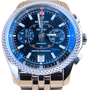 Breitling Bentley Mark VI P26362 Blue Chronograph SS