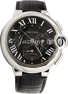 Cartier Ballon Bleu De Silver Dial Stainless Steel Bezel & Braclet 44mm W6920052 - BRAND NEW