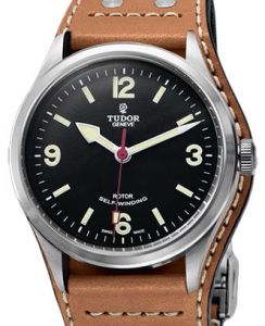 Tudor Heritage Ranger 79910-95760 Black Arabic &amp; Index Stainless Steel 41mm BRAND NEW