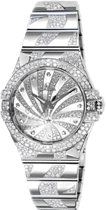 OMEGA 123.55.31.20.55.009 CONSTELLATION CO-AXIAL 31mm WHITE GOLD BRAND NEW