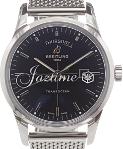 BREITLING A4531012|BB69|154A TRANSOCEAN DAY DATE 43mm STAINLESS STEEL - BRAND NEW