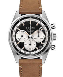Zenith Chronomaster Original A386 Steel 38mm  Black Dial 03.3200.3600/21.C903 - BRAND NEW
