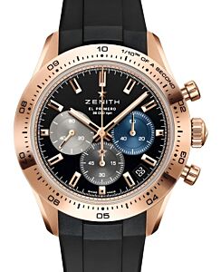 Zenith Chronomaster Sport 18-ct Rose Gold 41mm Black Dial 18.3101.3600/21.R951 - BRAND NEW