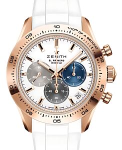 Zenith Chronomaster Sport 18-ct Rose Gold 41mm White Dial 18.3101.3600/69.R953 - BRAND NEW