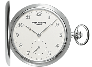 Patek Philippe 980G-010 Lepine Pocket Watch 48mm Ivory Arabic White Gold Manual BRAND NEW