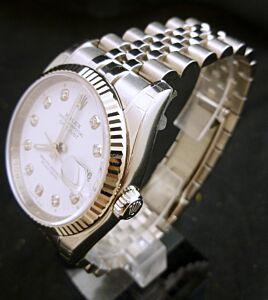 Rolex Datejust 116234 Diamond Dial White V Series