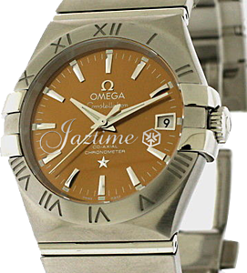 OMEGA 123.10.35.20.10.001 CONSTELLATION CO-AXIAL 35mm STEEL - BRAND NEW