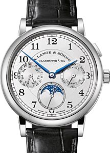 A Lange Sohne 1815 Annual Calendar White Gold 40mm Argente Silver Dial 238.026 E - BRAND NEW