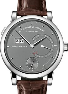 A Lange Sohne Saxonia Lange 31 White Gold 45.9mm Grey Dial 130.039F - BRAND NEW