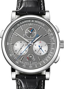 A Lange Sohne Saxonia Triple Split White Gold 43.2mm Grey Dial 424.038F - BRAND NEW