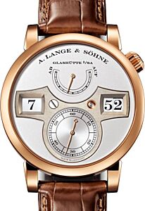 A Lange Sohne Zeitwerk Pink Rose Gold 41.9mm Argente Silver Dial 140.032 - BRAND NEW