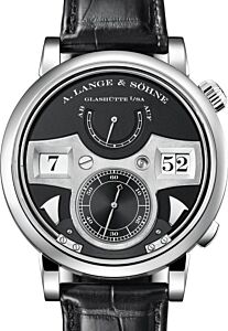A Lange Sohne Zeitwerk Striking Time White Gold 44.2mm Black Dial 145.029 - BRAND NEW