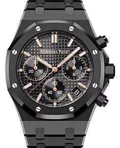 Audemars Piguet Royal Oak Chronograph 41mm Ceramic Black Dial 26240CE.OO.1225CE.02 - BRAND NEW
