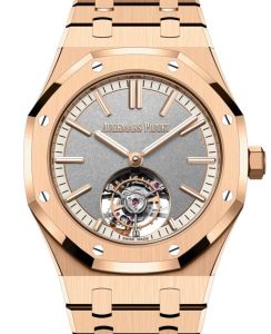 Audemars Piguet Royal Oak Flying Tourbillon Pink Rose Gold 41mm Grey Dial 26730OR.OO.1320OR.05 - BRAND NEW