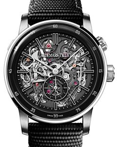 Audemars Piguet Code 11.59 Grande Sonnerie Carillon Supersonnerie White Gold/Ceramic 41mm Skeleton Dial 26397NB.OO.D002KB.01 - BRAND NEW