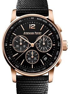 Audemars Piguet Code 11.59 Chronograph Rose Gold 41mm Black Dial 26393OR.OO.A002KB.01 - BRAND NEW