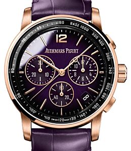 Audemars Piguet Code 11.59 Chronograph Rose Gold/Sapphire 41mm Purple Dial 26393OR.OO.A616CR.01