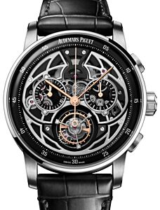 Audemars Piguet Code 11.59 Flying Tourbillon Chronograph White Gold 41mm Openworked Dial 26399CR.OO.D002CR.01 - BRAND NEW