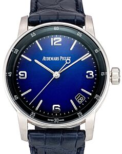 Audemars Piguet Code 11.59 Selfwinding "Bolshoi" White Gold 41mm Smoked Blue Dial 15210BC.OO.A321CR.99 - BRAND NEW