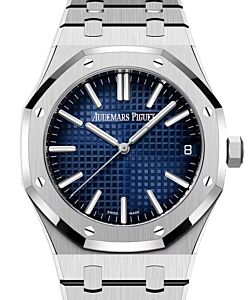 Audemars Piguet Royal Oak 41mm White Gold Dark Smoked Blue Dial 15510BC.OO.1320BC.04 - BRAND NEW